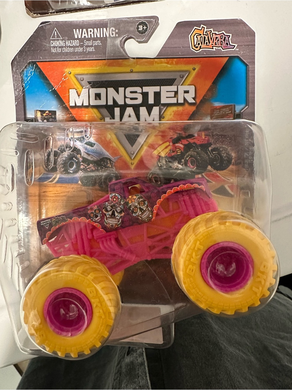New in box monster jam calavera